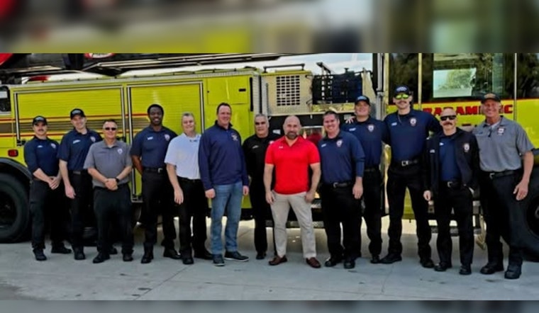 Lt. Gov. Jay Collins Visits Hillsborough County Firefighters, Affirms Support for Florida's First Responders