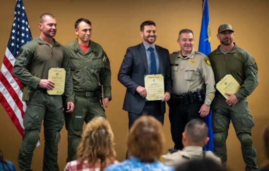 LVMPD SAR Team Members Honored for Bravery During November Tactical Operation