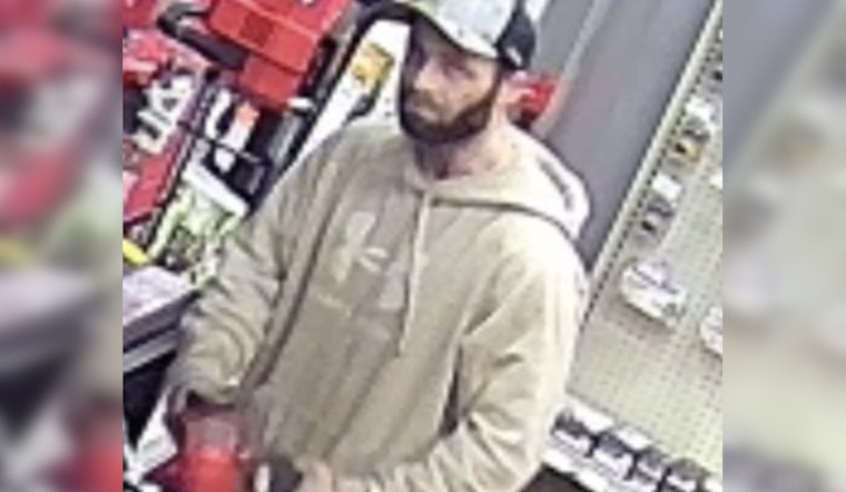 Macomb County Sheriff Seeks Public's Help to Identify Suspect Accused of Stealing Nail Gun in Harrison Township
