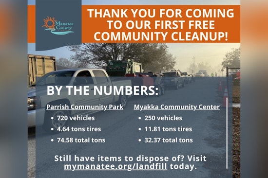 Manatee County Celebrates Success of Inaugural Community Cleanup, Preps for Future Efforts