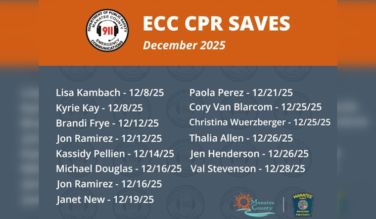 Manatee County, FL Celebrates the Critical Role of Emergency Telecommunicators in Saving Lives