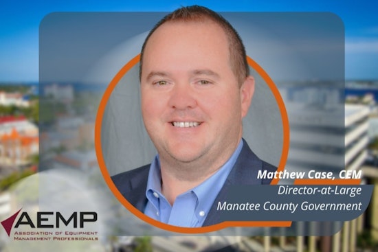 Manatee County's Matthew Case Re-Elected as Director at Large for Equipment Management Group AEMP