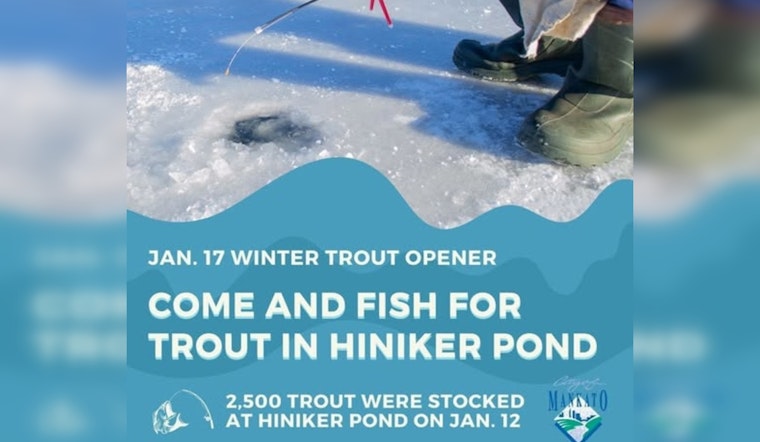 Mankato Gears Up for Annual Winter Trout Fishing Opener at Hiniker Pond