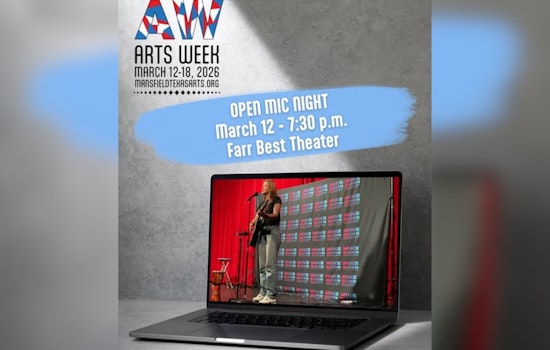 Mansfield Gears Up for a Creative Spring: Arts Week to Begin March 12 with Open Mic Night and Cultural Festivities
