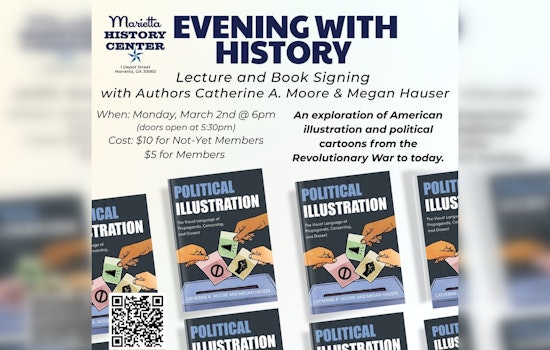 Marietta Celebrates America's 250th with Political Art Retrospective at History Center