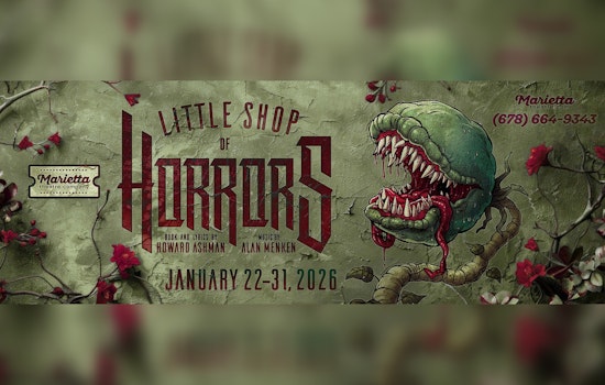 Marietta Theatre Company Debuts "Little Shop of Horrors" as Season Opener