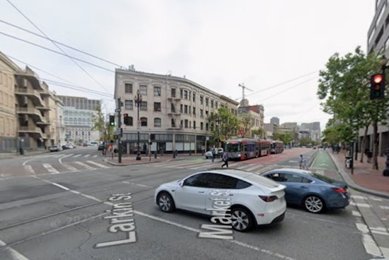 Market Street Mayhem As Car Flips At Larkin, Muni Riders Stalled