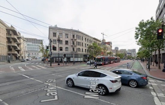 Market Street Mayhem As Car Flips At Larkin, Muni Riders Stalled