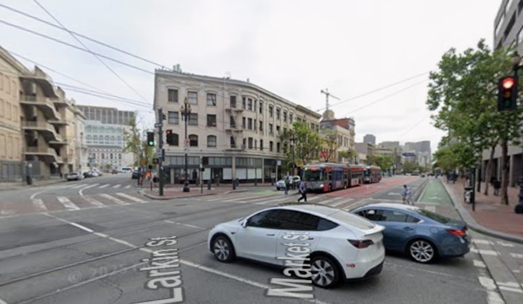 Market Street Mayhem As Car Flips At Larkin, Muni Riders Stalled