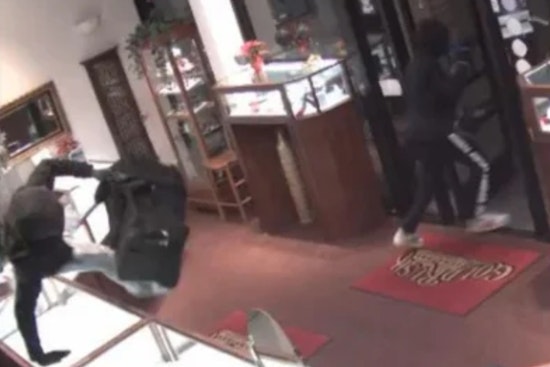 Masked Gunmen Hit Novato Jewelry Store, Dump Getaway Car Nearby