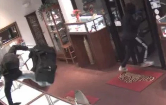 Masked Gunmen Hit Novato Jewelry Store, Dump Getaway Car Nearby