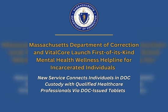 Massachusetts DOC and VitalCore Introduce After-Hours Mental Health Helpline for Inmates