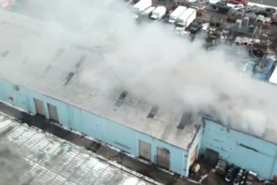 Massive Four-Alarm Fire Strikes Brooklyn Waterfront Warehouse, Echoing Previous Catastrophic Blazes