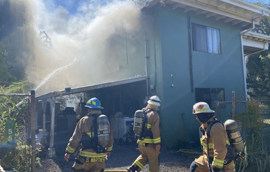 Maui Firefighters Race to Stamp Out 22 New Year’s Eve Blazes