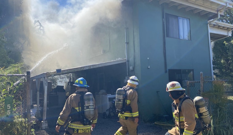 Maui Firefighters Race to Stamp Out 22 New Year’s Eve Blazes