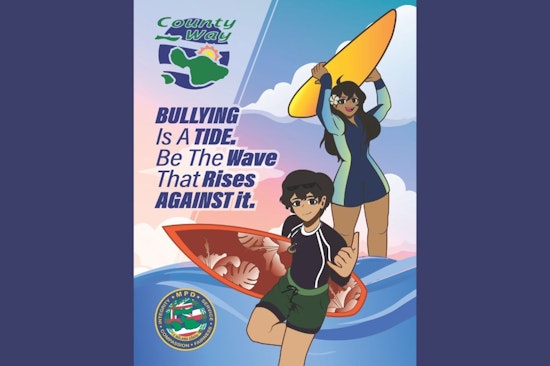 Maui Police and Local High School Unite to Combat Bullying with Creative Surf-Themed Campaign