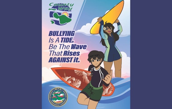 Maui Police and Local High School Unite to Combat Bullying with Creative Surf-Themed Campaign