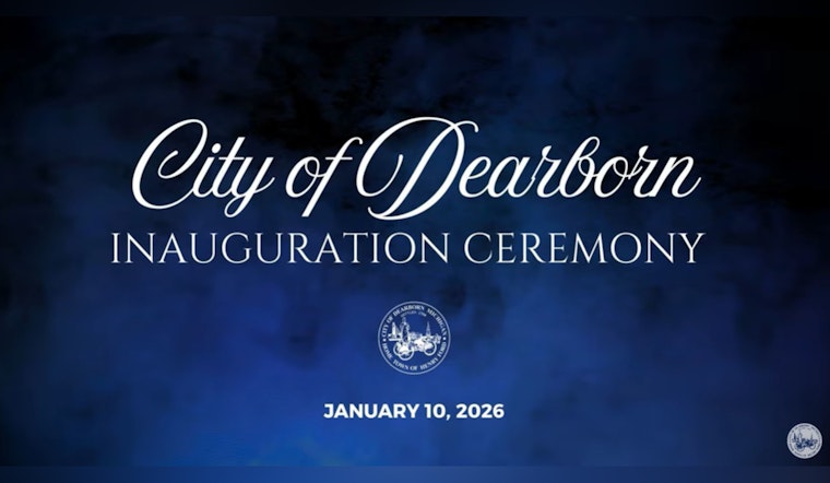 Mayor Abdullah Hammoud Embarks on Second Term as Dearborn Celebrates New Leadership at Inauguration Ceremony