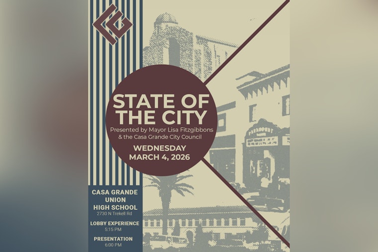 Mayor Fitzgibbons to Deliver State of the City Address in Casa Grande on March 4