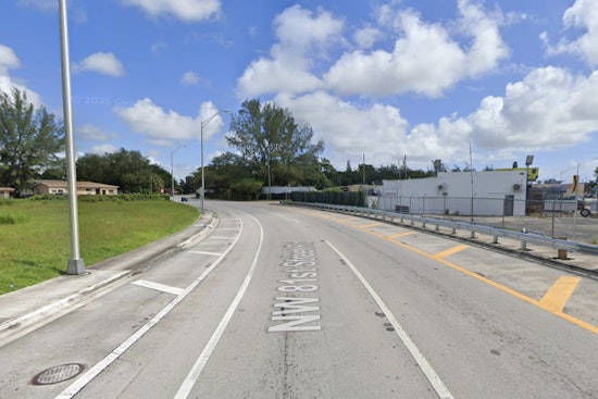 Miami-Dade Sheriff's Office Vehicle Involved in Early Morning Collision as NW 81st Street Closure Disrupts Traffic Near I-95