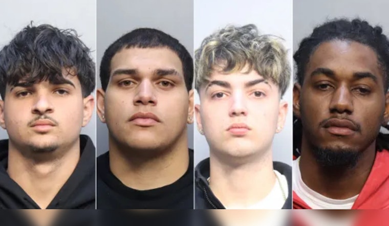 Miami Police Foil Staged Auto Accident Scheme, Four Men Charged with Insurance Fraud