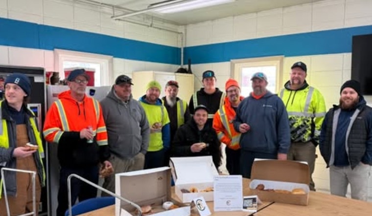Middletown Public Works Team Warmed by Community Appreciation with Sweet Gesture