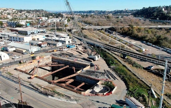 Midnight Water Main Blast Rips Open Morena Boulevard In San Diego