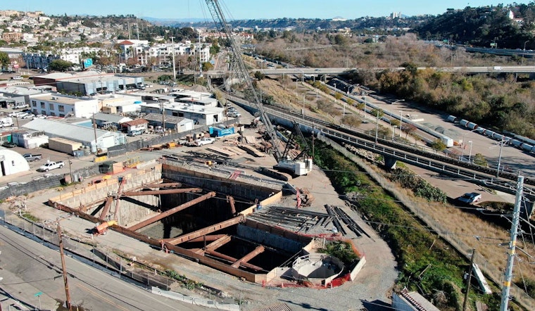 Midnight Water Main Blast Rips Open Morena Boulevard In San Diego