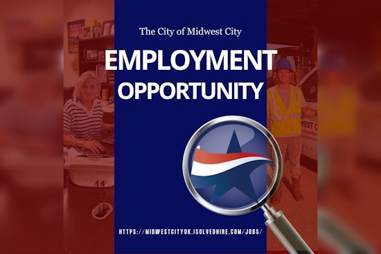 Midwest City Seeks Water Department Operator to Join #TeamMidwestCity and Enhance Public Utilities Workforce