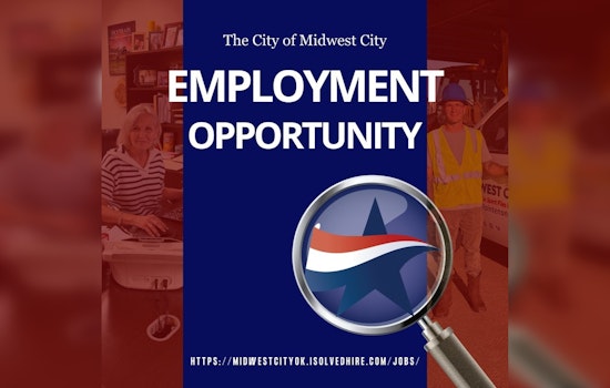 Midwest City Seeks Water Department Operator to Join #TeamMidwestCity and Enhance Public Utilities Workforce