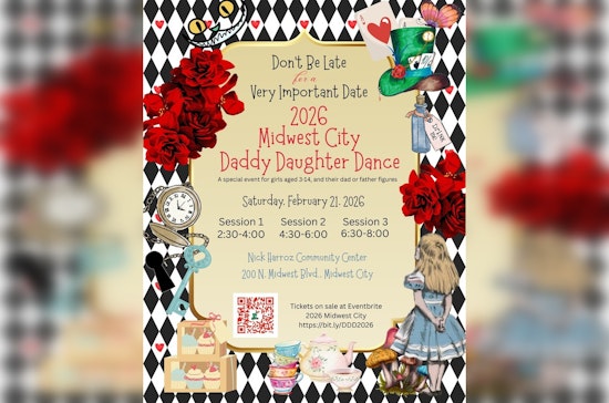 Midwest City's "A Night in Wonderland" to Delight Families at Annual Daddy Daughter Dance