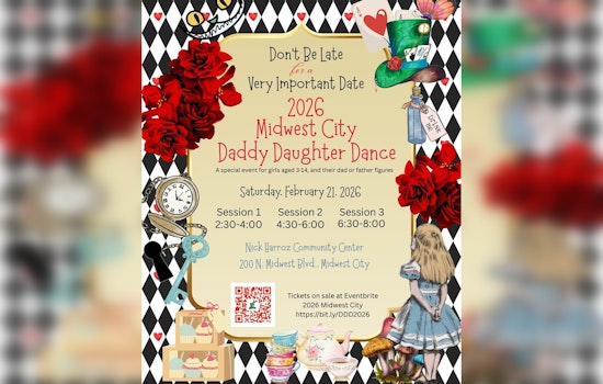 Midwest City's "A Night in Wonderland" to Delight Families at Annual Daddy Daughter Dance