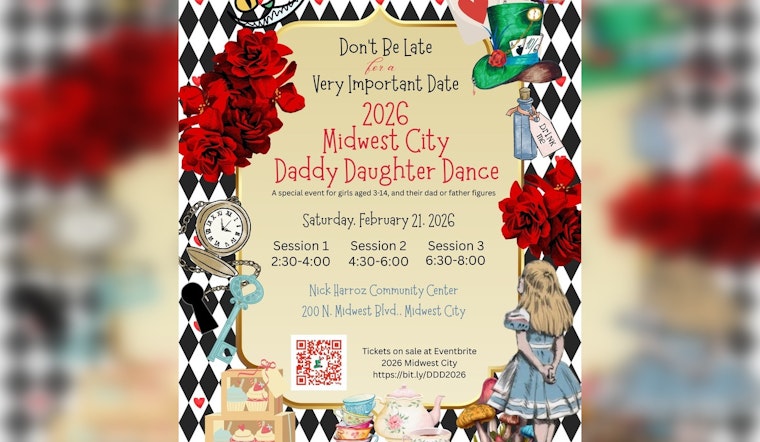 Midwest City's "A Night in Wonderland" to Delight Families at Annual Daddy Daughter Dance