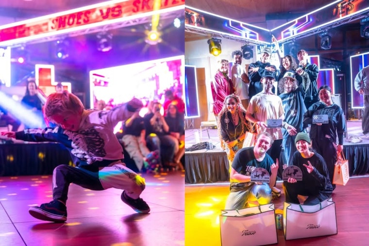 Millcreek Common's "Shoes vs Skates V3" Dazzles Crowds with Athletic Artistry and Community Vibes