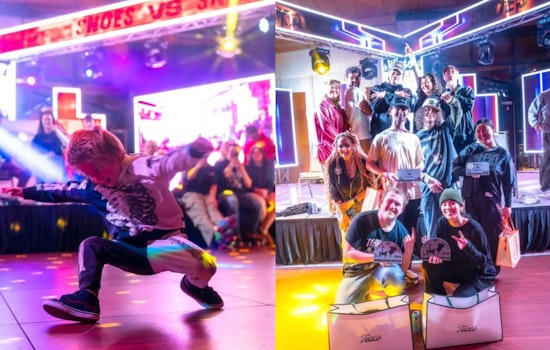 Millcreek Common's "Shoes vs Skates V3" Dazzles Crowds with Athletic Artistry and Community Vibes