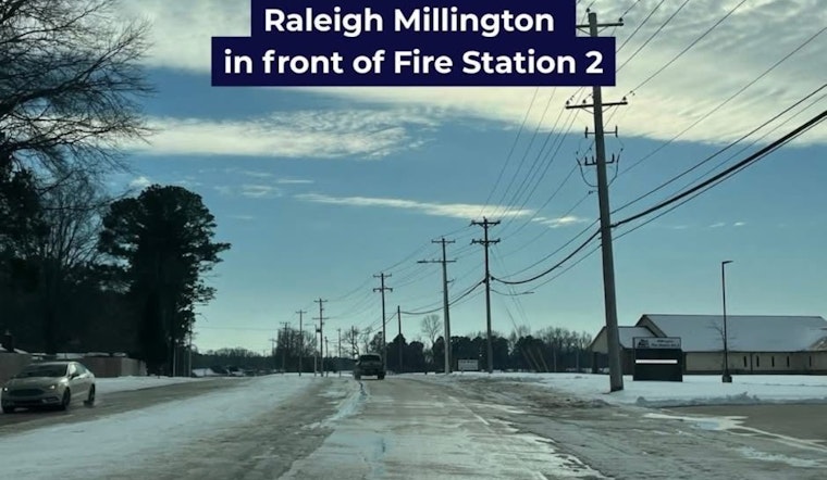 Millington Roads Clear Up as Crews Battle Winter Weather Challenges