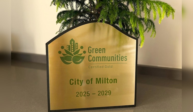 Milton Achieves "Gold" Status in Atlanta Regional Commission's Green Communities Program