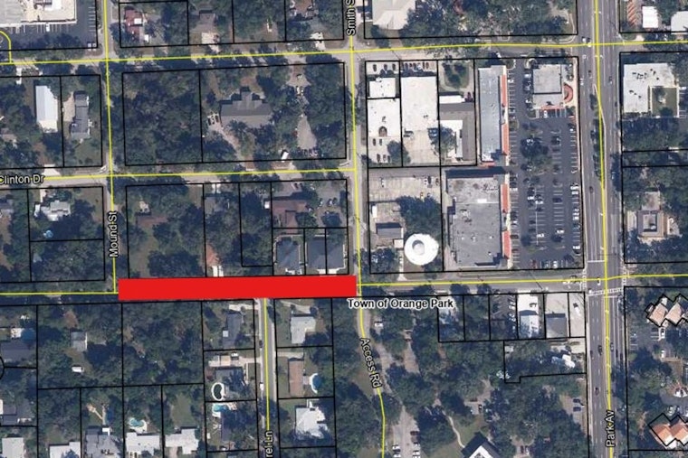 Milwaukee Avenue in Orange Park to Close January Tomorrow for Tree Removal