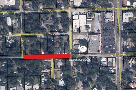 Milwaukee Avenue in Orange Park to Close January Tomorrow for Tree Removal
