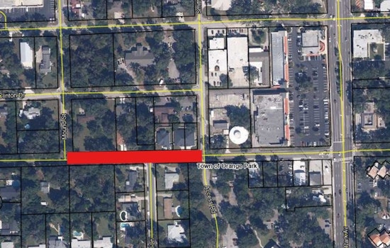 Milwaukee Avenue in Orange Park to Close January Tomorrow for Tree Removal