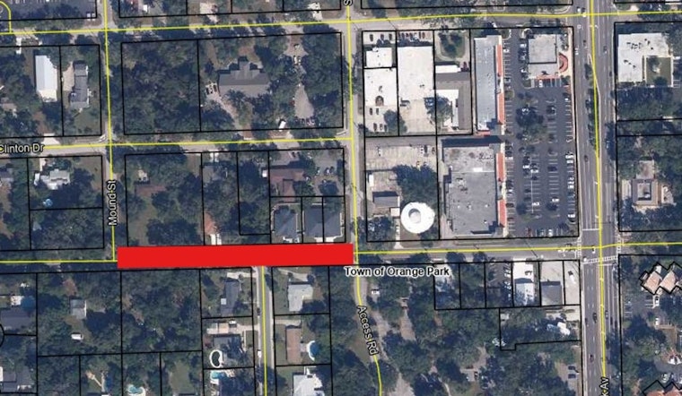 Milwaukee Avenue in Orange Park to Close January Tomorrow for Tree Removal