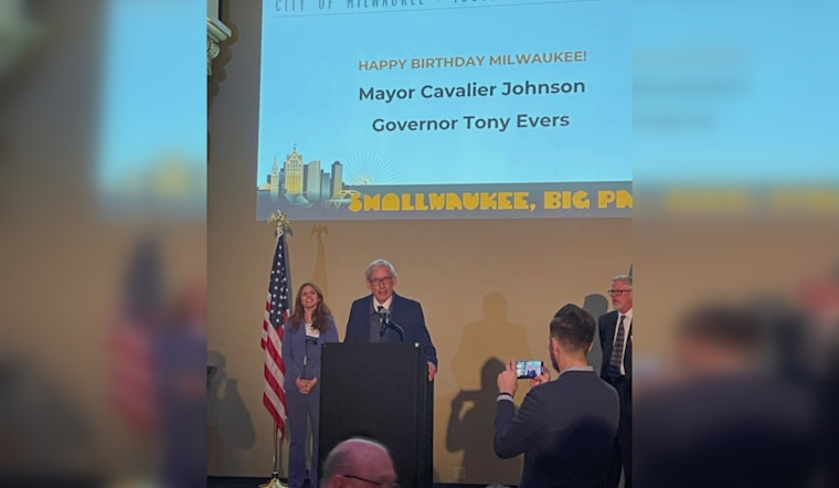 Milwaukee Celebrates 180th Birthday with Mayor and Governor at Historic Grain Exchange