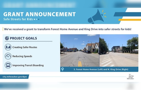 Milwaukee Secures $8 Million for Safety Overhaul on High-Risk Streets MLK Drive and Forest Home Avenue