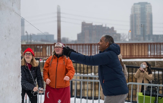 Minneapolis Downtown Parks Transform into Winter Art Galleries with "Carved in Snow" Indigenous Installations