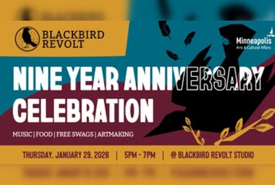 Minneapolis's Blackbird Revolt Celebrates 9 Years of Art and Activism at Harmon Place Event