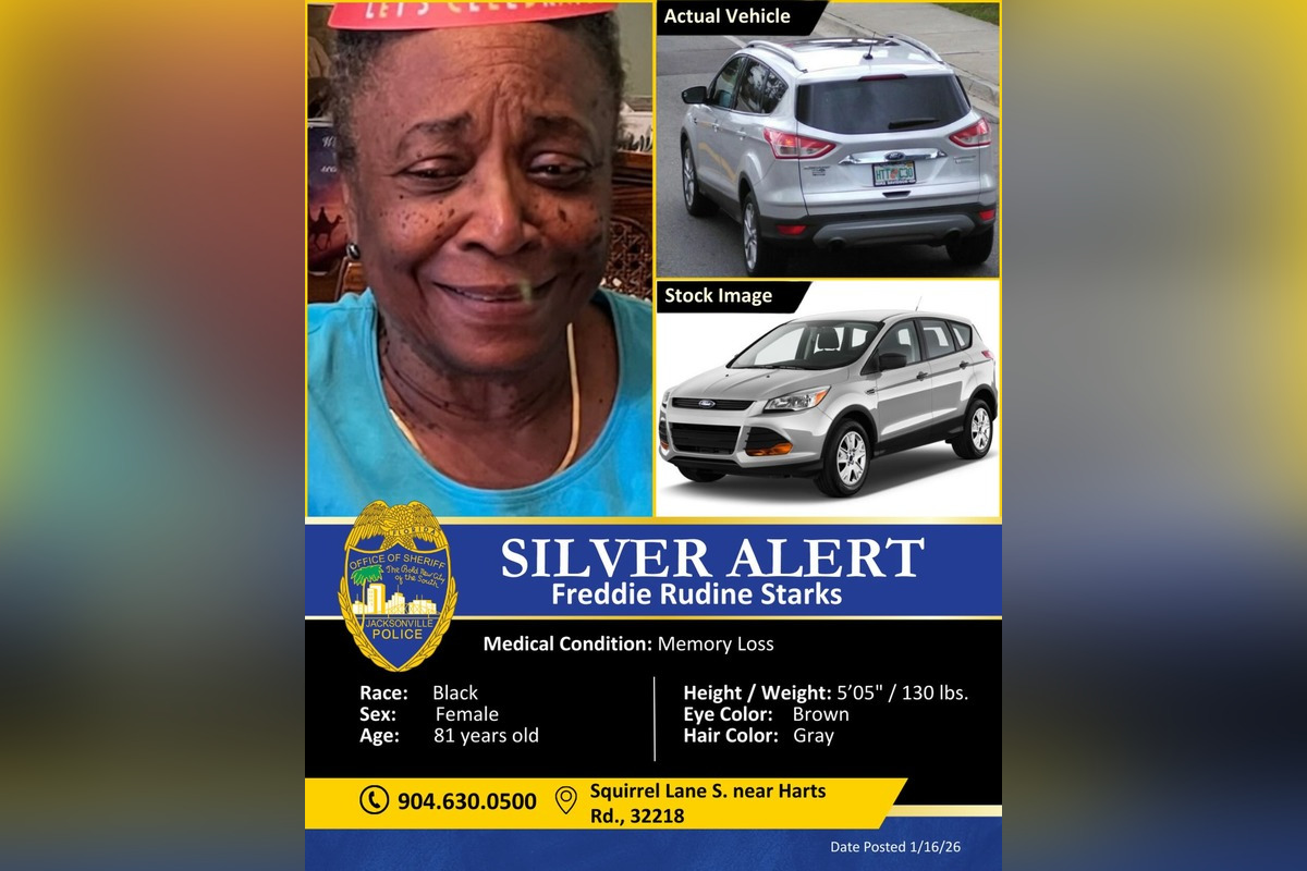 Missing 81-Year-Old Jacksonville Woman Found Safe After Community-Wide