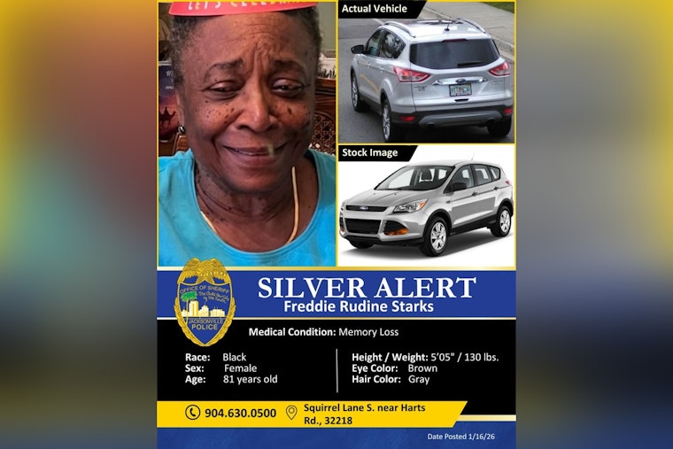 Missing 81-Year-Old Jacksonville Woman Found Safe After Community-Wide Search Effort