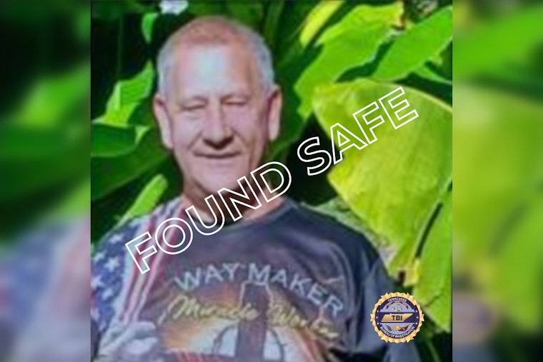 Missing Bedford County Man with Medical Condition Found Safe in Manchester, TBI Expresses Gratitude to Community