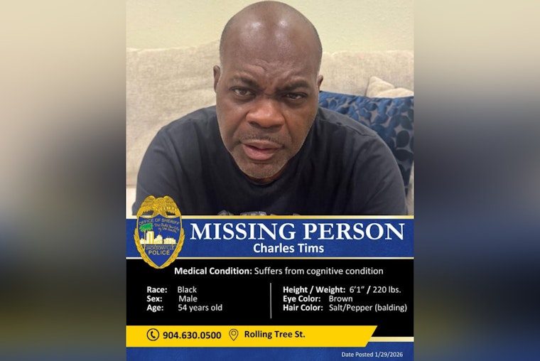 Missing Jacksonville Man Charles Tims Found Safe as Community and Sheriff’s Office Celebrate