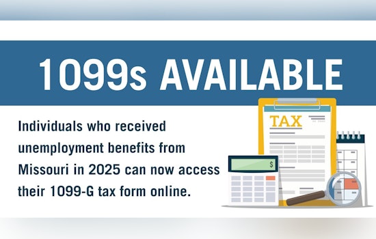 Missouri Unemployment Recipients Can Access Tax Form 1099-G Online for Easier Tax Filing
